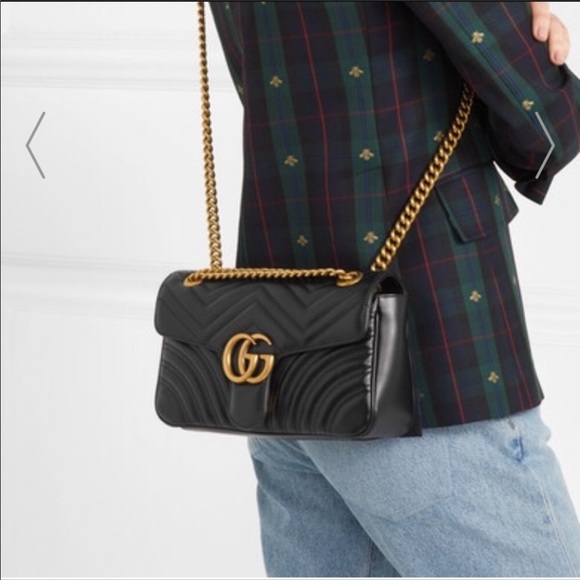 gg marmont small quilted leather shoulder bag